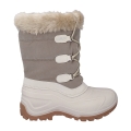 CMP Winter Boots Nietos Low Urban Style (Faux Fur Lining, Waterproof Overshoe) Beige/Brown Women